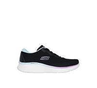 Skechers Skech-lite Pro Lace-up Trainer - Black Knit/multi Trim, Black, Size 3, Women Black