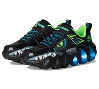 Skechers Skech-O-Saurus Lights 2.0 Sneaker, Black Lime, 9.5 UK