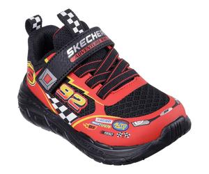 Skechers Skech Tracks Boys Trainers Boy's Sneaker 402303N Touch Toddler Trim