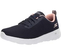 Skechers Women's Go Walk Joy Upturn Sneaker Navy/Pink 9