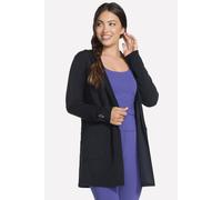 (, ) Skechers SKECHLUXE Elevate Restful Hoodigan Women's Black Cardigans