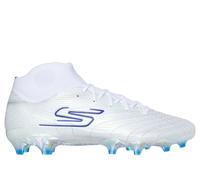 Skechers SKX_01 - High Shoes in White, Size 8 | Synthetic/Textile, Hyper Burst