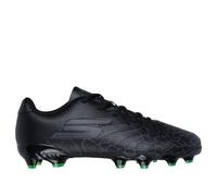 Skechers SKX_ 1.5 Jr Td FG Sneaker in Black/Silver, Size 12.5 | Synthetic/Textile