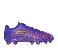 Skechers SKX_ 1.5 Jr Td FG Sneaker in Purple, Size 12.5 | Synthetic/Textile