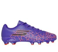 Skechers SKX_ 1.5 Jr Youth FG Shoes in Purple, Size 3 | Synthetic/Textile