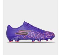 Skechers SKX_01 Gold Firm Ground Football Boots 8 Purple/Black
