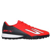 Skechers SKX_2 Academy TF Shoes in Red/Black, Size 12 | Synthetic