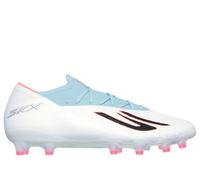 Skechers SKX_2 Elite AG Shoes in White/Turquoise, Size 4 | Synthetic/Textile, Hyper Burst