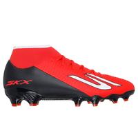 Skechers SKX_2 High Academy FG Shoes in Red/Black, Size 6 | Synthetic/Textile