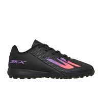 Skechers SKX_2 Jr TD TF Sneaker in Black/Purple, Size 11.5 | Synthetic/Textile