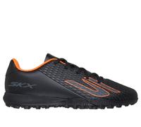 Skechers SKX_2 Jr Youth TF Sneaker in Black/Orange, Size 13 | Synthetic/Textile