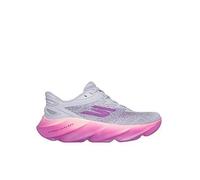 Skechers Women's Skx Aero Burst Si Slip-On Sneakers, Lavender Textile/Neon Pink Trim, 4 UK
