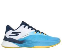 Skechers SKX NEXUS Sneaker in Light Blue/Navy Blue, Size 12 | Textile/Synthetic/Metal, Vegan