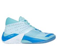 Skechers SKX REIGN Sneaker in Light Blue, Size 9.5 | Textile/Synthetic, Vegan, Hyper Burst