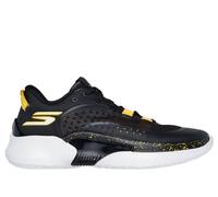 Skechers SKX RESAGRIP Sneaker in Black/Gold, Size 9.5 | Textile/Synthetic, Hyper Burst