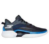 Skechers SKX RESAGRIP Sneaker in Gray/Blue, Size 10.5 | Textile/Synthetic, Hyper Burst