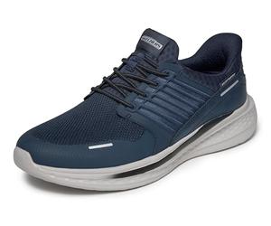 Skechers Slade Luther Men's Olive Synthetic/Mesh Trainers