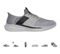 SKECHERS Slade Ocon Gray Relaxed Fit Sneaker Shoe Men's sizes 7-14/NEW