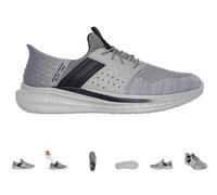 SKECHERS Slade Ocon Gray Relaxed Fit Sneaker Shoe Men's sizes 7-14/NEW