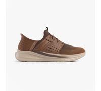 Skechers SLADE - ZACHARY Mens Trainers Dark Brown - UK 13