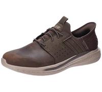Skechers Slade Zachary Slip On Trainers Mens Cocoa Mesh 11 UK