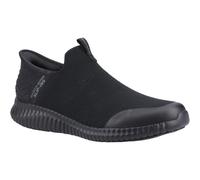 Skechers Slip-in Cessnock Rylind Men's Black Mesh Hands-free Work Shoe