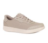 Skechers Womens Skip Cute-City Stride Trainers - Taupe Canvas - UK 6