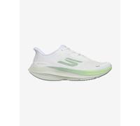 Skechers Women's Slip-ins: Aero Pulse Sneaker in White/Green, Size 5.5 | Textile/Synthetic, Vegan, Machine Washable , Arch Fit