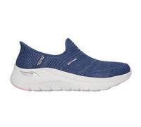 Skechers Slip-ins Arch Fit 2.0 Women's Trainers Navy/Pink | Women's waterproof trainers with Hands Free Slip-ins®, Arch Fit® arch support and Stretch Fit® for high comfort.