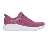 Skechers Women's Slip-On Sneakers BOBS Sport Squad Chaos — Current Muse, Dark Rose, Vegan, UK 4