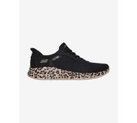 Skechers Slip-Ins BOBS Sport Squad Chaos shoes black beige women - 37
