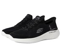 Skechers Men's Slip-ins: Bounder 2.0 - Emerged Sneaker in Black/White, Size 10 | Textile/Synthetic, Vegan, Machine Washable