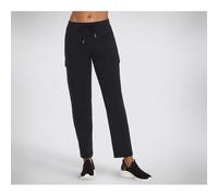 Skechers Slip-Ins Cargo Womens Black Pants - Size Large