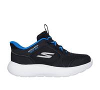 Skechers Slip-ins: Dyna-Lite - Turbo-Brisk Buddies Sneaker in Black/Royal Blue, Size 9 | Synthetic/Textile, Machine Washable