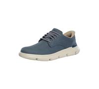 (Blue, 11 (Adults')) Skechers Garza Clive Cotton Men's Blue Lace-Up Shoes