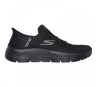 Skechers Women's Go Walk Flex Grand Entry Slip-On Sneakers, Black Textile/Trim, 6 UK