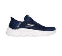 Skechers Women's GO Walk Flex Grand Entry, Navy Textile/White Trim, 8 UK