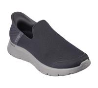 Skechers Men's Go Walk Flex Sneaker, Dark Grey Textile, 9.5 UK