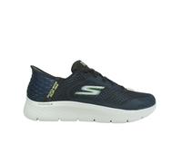 Skechers Women's GO WALK FLEX SANDAL IMPRESSED Sandals/Thong Sandals, Black, 5