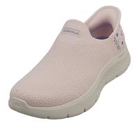 Skechers Slip-ins Go Walk Flex Womens Slip On Trainers in Light Pink - 8 UK