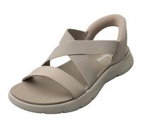 Skechers Go Walk Flex Glimmer Up Slip-Ins Sandals Pink Grey Women - 37
