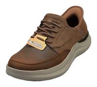 Skechers Slip-ins Hasting Rory Mens Casual Trainers in Dark Brown - 11 UK
