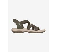 Skechers Slip-Ins Reggae Slim Skech Appeal sandals green chrome women - 40