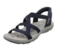Skechers Slip-ins Reggae Slim Vegan Womens Walking Sandals in Navy - 6 UK