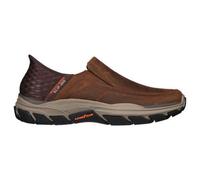 Skechers Men's Respected Elgin Trainer, Brown, 9.5 UK Wide