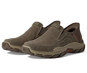 Skechers Slip-ins RF: Respected - Elgin - Taupe Size 10 | Casual, Slip-ins, Relaxed Fit, Air-Cooled Memory Foam, Goga Mat Arch