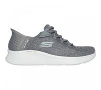 SKECHERS Womens Slip Ins Skech-Lite Pro Natural Beauty Trainers Grey/White 5