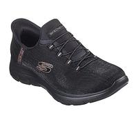 Debenhams Summits Sparkle Bungee Slip-Ins Black Gold black
