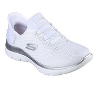Skechers Slip Ins Summits Diamond Dream Womens Wide Fit Slip Ins Trainers White