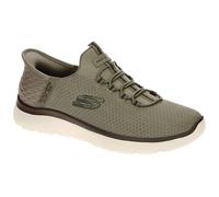 Skechers Slip Ins Summits High Range Mens Runners Olive 11 UK